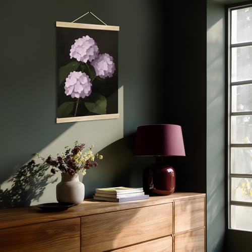 You found a duck Vintage Pink Hydrangea Poster Wall Art Decor,Retro Hydrangea Wall Art,Flower Linen Hanging Poster for Bedroom Living Room Office, 18.5X14inch (HD011) - color: HD011