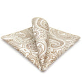 S&W SHLAX&WING Mens Pocket Square Paisley Multicolor Large for Business Wedding - color: Ah6