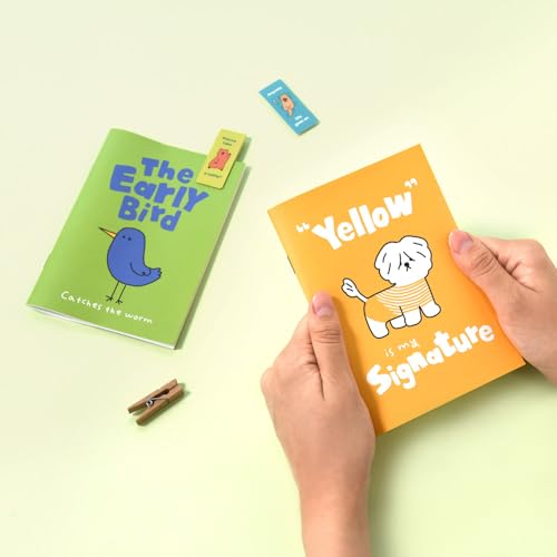 Monolike Mini Storytown Ver.2 Blank Note 6P A SET_105x148mm, 48pages - color: Storytown Ver.2 A-SET