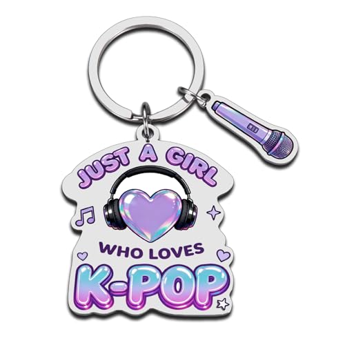 K Pop Keychain Gifts for Girls Women, Kpop Merch for K Pop Lovers Girls