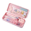 MOZXIRZ 9 Pcs Cute Pink Stationery Set Cat Paw School Supplies Kawaii Office Supplies Including Pens Pencil Sharpener Highlighter Eraser Correction Tape Ruler Utility Knife (Cat Paw-Pink) - color: Cat Paw-Pink