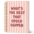 Cute Notebook Journal A5 for Girls - color: Pink-a5