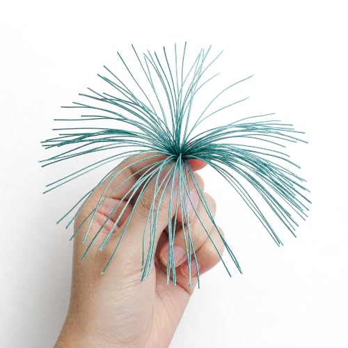 100Pcs 5 Inch Silky Bookmark Tassels for Jewelry, Souvenir (Green) - color: Green