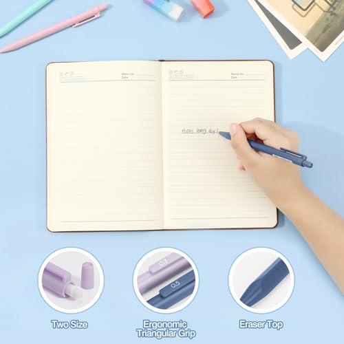 MoKo Pencil Case with Supplies, 60Pcs Aesthetic School Set, Blue - color: Blue-60P