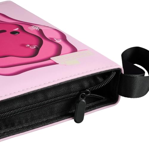 Card Binder 440 Pockets, 4-Pocket Trading Card Collection Album with 55 Sleeves Fairy Pink - color: Fairy Pink, size: 440 Pockets