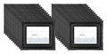 MCS Wedding Photo Frame/Placecard Holder, Black, 24-Pack - color: Black