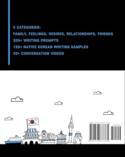 Writing Conversational Korean: Book Three: "첫 눈에 반한다는 걸 믿으세요?" And 200+ Other Writing Prompts