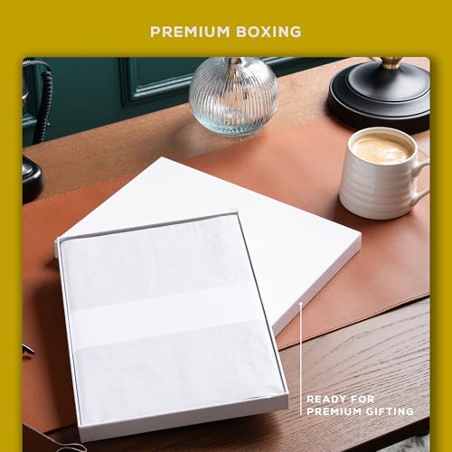 BEECHMORE BOOKS Lined Journal Notebook, 8.5" x 11.5", A4 160 Lined Pages, Hardcover Leather Journals for Women, Men, Writing and Notebooks for Work - 120 GSM Thick Paper, Gifts Box Included - color: Sunshine Yellow, size: A4 - 8.5" x 11.5" Large