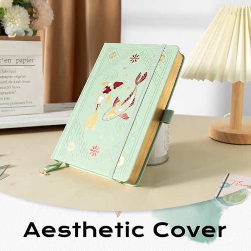 TIEFOSSI A5 Lined Journal Notebook 316 Pages for Women & Men - color: Green, size: A5-Lined