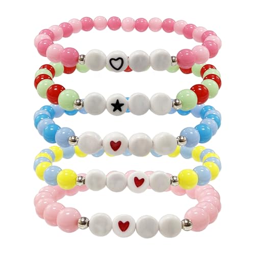 Korea-Pop Inspired Merch toys Bracelets Sets for Women, Korea-Pop Bracelet Friendship Jewelry, for Huntrix Merchandise for Rumi Mira Zoey Fans Christmas Gifts Cosplay Outfits Decor - style: Style A
