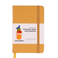 Anecdote Journal Notebook (5.5"x3.5" Pocket Size) 192 Lined Pages Hardcover - color: Mustard, size: 5.5" x 3.5"
