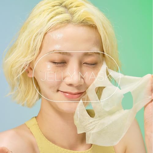 I'M SORRY FOR MY SKIN Jelly Mask Full Set for Skin Stress Relief, Korean Skin Care Travel Essentials Kit, K-Beauty Hydrating Face Mask Sheets, Gifts for Women (Pack of 10) - color: Pack of 10