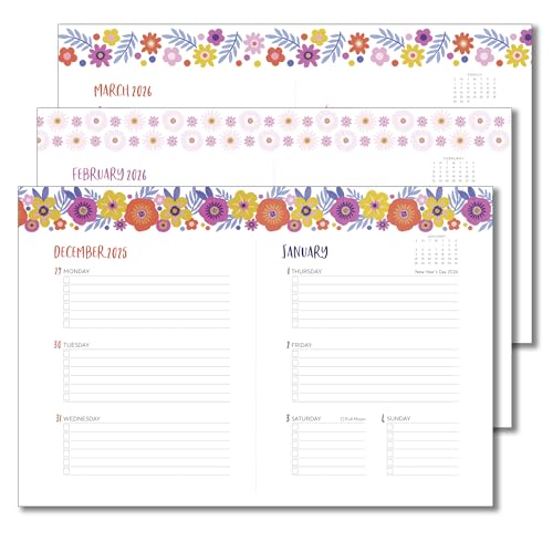 High Note 2026 Planner, 12-Month Weekly & Monthly Flexible Cover Calendar Book with Goal & Project Planning Pages, 2026, 5.75" x 7.5", by Jess Phoenix - color: Jess Phoenix