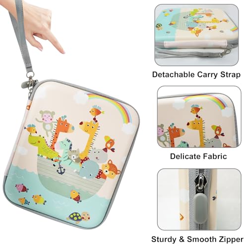 Card Case for Yoto Player Cards, Portable Yoto Card Binder with Zipper & 80 Pockets, Large Capacity Card Ctorage for Yoto Player Card - color: Yoto01-80, size: 4 Pocket