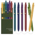 UIXJODO Gel Pens, 6 Pack Gold Retro 0.5mm Black Ink Pens Fine Point Smooth Writing Pens for School Office Supplies, Gifts for Women Girls - color: 6 Pack Gold Retro - Black Ink
