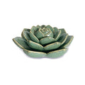 Ceramic Succulent Flower Table Centerpiece (Green) - color: Green