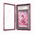 PSA Slab Case, Magnetic 9-Point Lock Display Protector,Magenta - color: Magenta