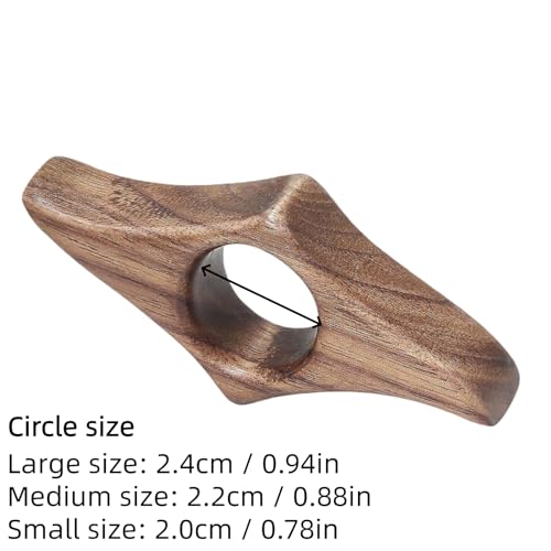 1 Pc Wooden Page Holder, Thumb Page Holder, Reading Accessories, Book Clip for Hands-Free Use, Ideal for Book Lovers & Daily Reading(Large) - size: Large