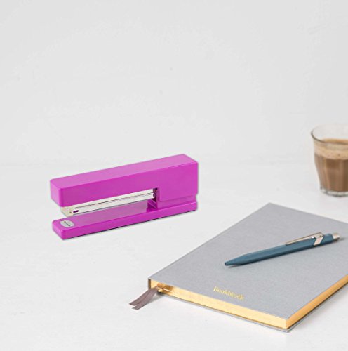 JAM PAPER Modern Desk Stapler - Pink - Sold Individually - color: Pink, size: Pack of 1