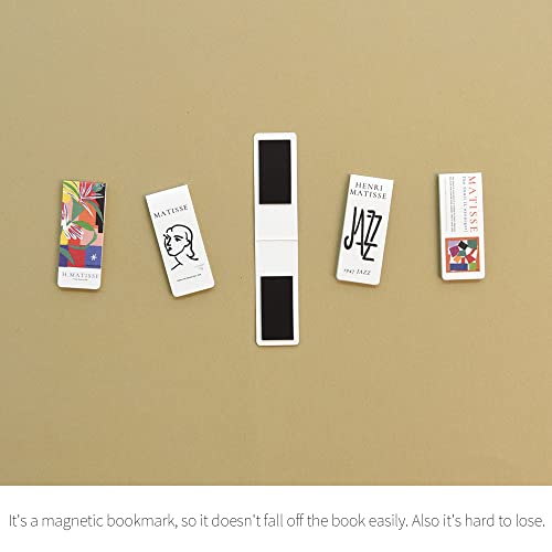 Monolike Magnetic Bookmarks Henri Matisse Ver.2, Set of 5 - color: Henri Matisse Ver.2