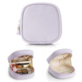 VLANDO Makeup Bag for Purse,Toiletry Pouch with Inner Pockets,Light Purple - color: Mini-Mist Purple
