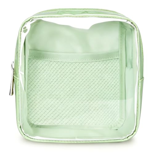 WLLWOO Clear Makeup Bag Mini Cosmetic Pouch Travel Toiletry Organizer - color: 1pcs-Mini-Mint Green