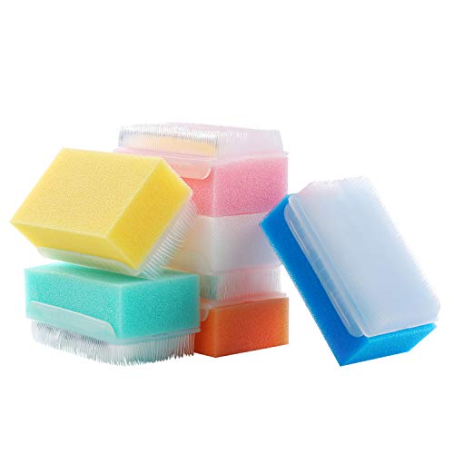 Reusable Sensory Brush, Surgical Brush, Nail Brush，Baby Bath Scrubber. (6 PCS) - size: 1 Count (Pack of 6)