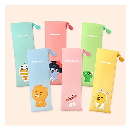 Kakao Talk Kakao Friends Flat Pencil Case Multi-Purpose Pouch (Little Muzi)