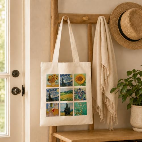 Funny Canvas Tote Bag, Reusable Shoulder Grocery Bag, Holiday Gift Bags for Friends, 13.7x15.7 inch - color: Style 09