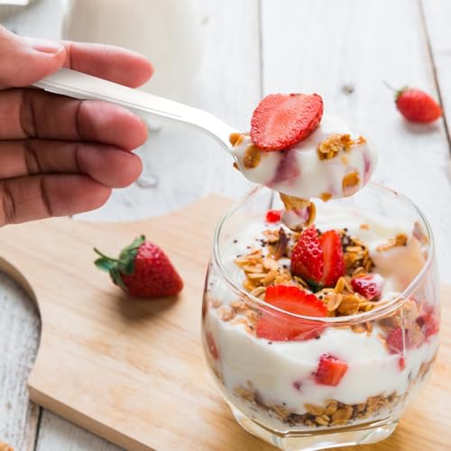 Dealusy 360 Count White Plastic Spoons Disposable - color: White