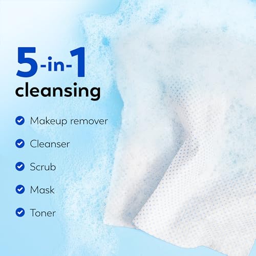 Olay Makeup Remover Wipes, Daily Facials Deep Clean Face Cleanser for Normal to Oily Skin, Alcohol & Fragrance Free, Soft Face Wash Towels, Travel Essentials for Women, Convenient Dry Cloths, 66 ct - color: Purifying Clean, size: 66 Count (Pack of 1)