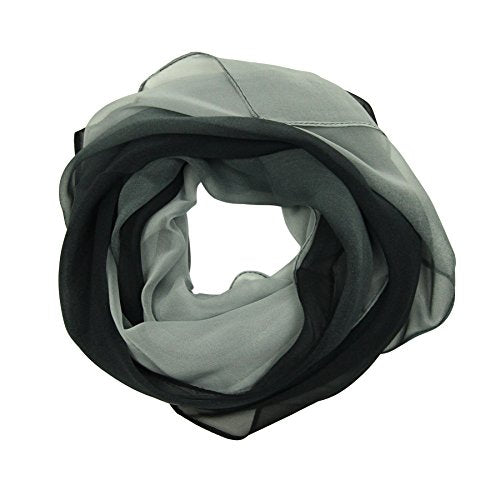 PANTONIGHT Long Chiffon Sheer Scarf Gradient Shaded Colors Lightweight Scarf For Womens - color: Color 086