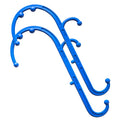 LiBa Back and Neck Massager 2-Pack Trigger Point Hook Therapy Blue - color: F. Blue (2 Pack)