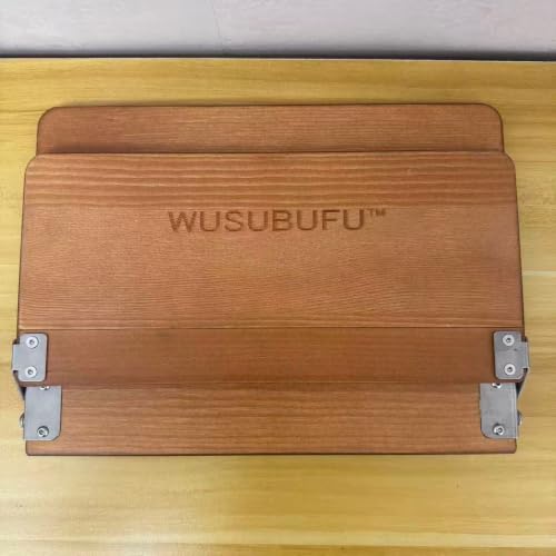 Shelves for Books Holds Multiple Books - color: Natural Wood Finish With Clear Varnish, size: 11 × 8 Inch