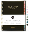 Forvencer Academic Planner 2026-2027, Weekly & Monthly Calendar Planner, A4 - color: Black, size: 8.5"x11" (Jul 2026 - Jun 2027)