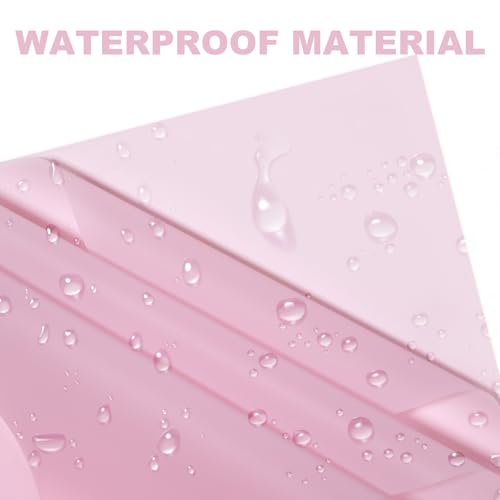 CCIJESW 20 Sheets Flower Bouquet Wrapping Paper Pure Pink - color: 003-Slightly Transparent Pink