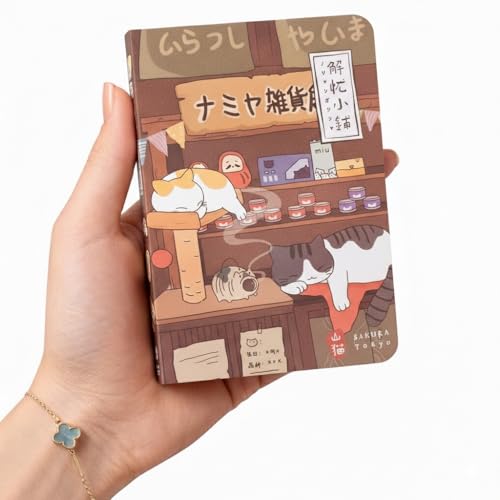 KetA Cute Mini Notebook for Women, Pocket Travel Journal, Small Cute Journal for Women, Mini Writing Journal, Kawaii Pocket Journal, 4.7 x 3 Inches, 160 Pages, Thick Paper - color: The Relieving Shop
