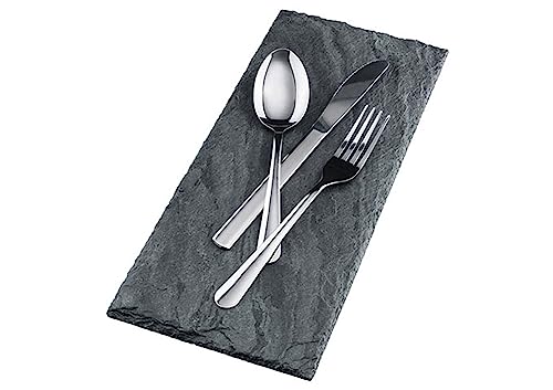 Winco 12-Piece Windsor Iced Teaspoon Set, 18-0 Stainless Steel, Silver