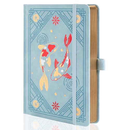 TIEFOSSI A5 Lined Journal Notebook 316 Pages for Women & Men - color: Light Blue, size: A5-Lined
