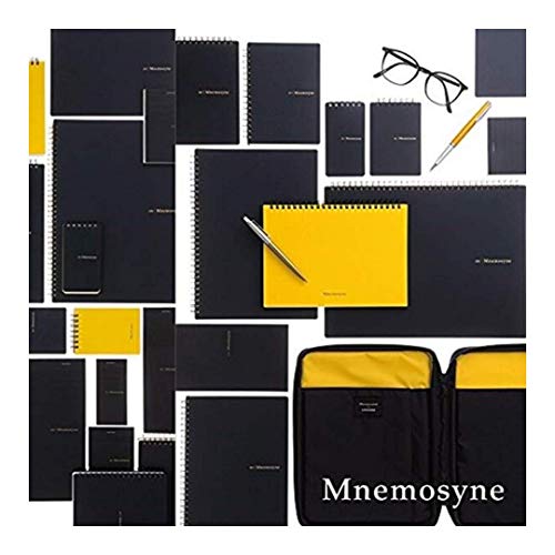 Maruman MNEMOSYNE Memo Pad 5mm-squared Double perforations 50 Sheets (N177A) 4-Pack