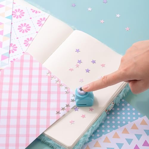 HAPPY LOLLI Mint LolliME DIY Journal Kit for Tween & Teen Girls Ages 8–14, Birthday Gift, 300+ Pieces Lockable Diary Set, Arts & Crafts, Scrapbook & Creative Journaling - color: Mint LolliME