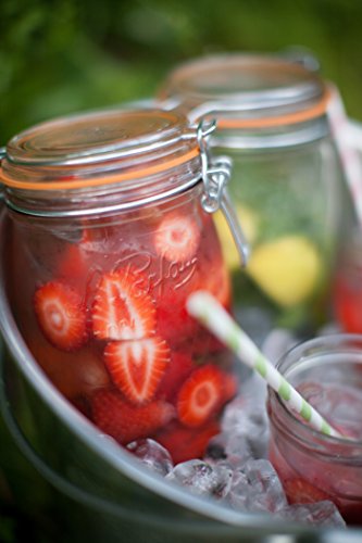 Le Parfait Super Jar 1.5L (48oz) Glass Canning Jar, Wire Bail Lid, 1 Pack - color: 48oz (Single)