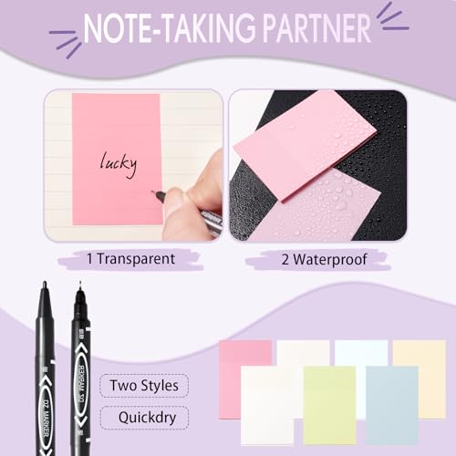 XKDOUS 58 Bible Study Supplies Journaling Kit, Bible Highlighters, Khaki - color: Khaki