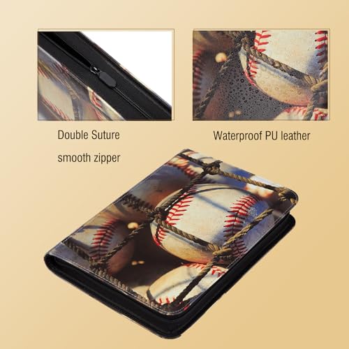 Soccer Card Binder 468 Pockets Waterproof Trading Cards Storage - color: Baseball, size: 360