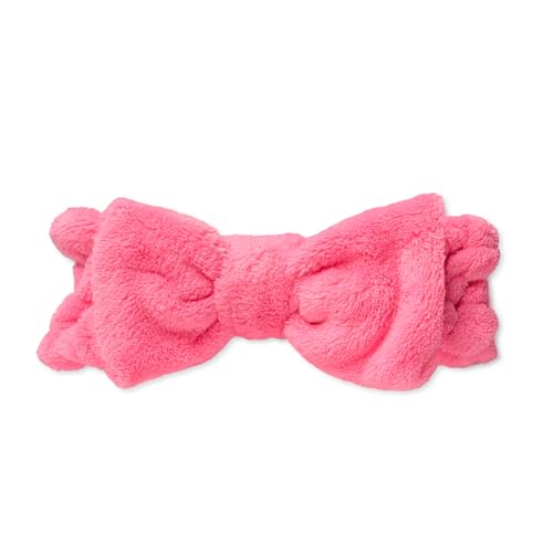 Bliss Pink Microfiber Spa Headband for Face Washing - 1 Ct - Fragrance-Free - size: 1 Count (Pack of 1)