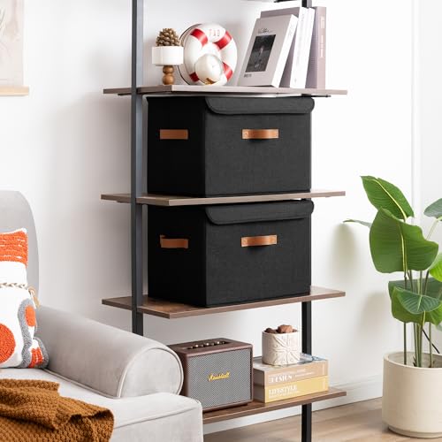 GRANNY SAYS Memory Keepsake Storage Box, Fabric Storage Bins with Lids - color: Black, size: Extra Large