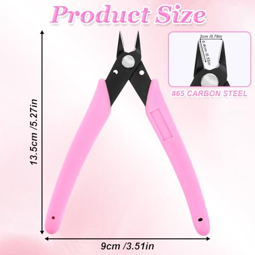 Rhinestone Remover Tool, Pink 5" Nail Charm Remover Tool - color: Pink