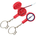 HOOK-EZE Fishing Knot Tying Tool | Protect from Fish Hooks | Tie Fishing Knots Easily | Cool Gadgets for Fishermen | Ice Fly Fishing | Fishing Accessories for Beginner Anglers | Nail Knot Tool - color: Red, style: Standard
