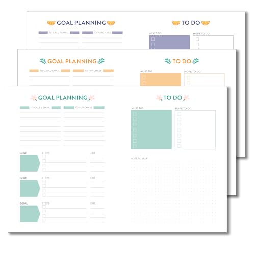 High Note 2026 Planner, 12-Month Weekly & Monthly Flexible Cover Calendar Book with Goal & Project Planning Pages, 2026, 5.75" x 7.5", Fruits - color: Fruits