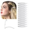 12pcs Hair Barrettes Set for Women and Girls, Hair Clips for Thick Thin Fine Hair, Non-metal Hair Accessories, Non-Slip Grip Handmade Snap Hairpin, BPA Free - color: SN11